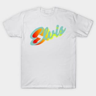 Colorful Elvis T-Shirt